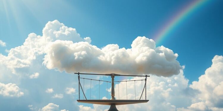 Czy można zważyć chmurę? Zaskakujące fakty o pogodzie - Ciekawostki waga chmury